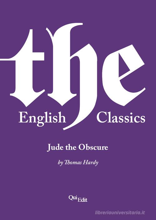 Jude the Obscure di Thomas Hardy edito da QuiEdit