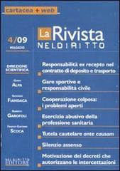 La rivista di Neldiritto (2009) vol.4 edito da Neldiritto.it