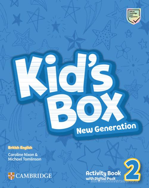 Kid's box. New generation. Level 2. Activity book. Per le Scuole elementari. Con espansione online di Caroline Nixon, Michael Tomlinson edito da Cambridge