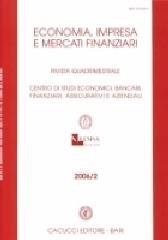 Economia, impresa e mercati finanziari (2006) vol.2 edito da Cacucci