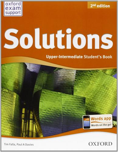 Solutions. Upper intermediate. Student's book-Workbook. Per le Scuole superiori. Con CD Audio edito da Oxford University Press