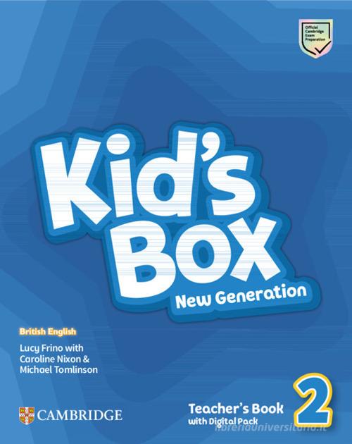 Kid's box. New generation. Teacher's book. Level 2. Con espansione online di Caroline Nixon, Michael Tomlinson edito da Cambridge