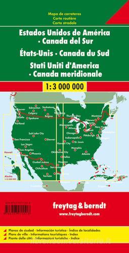 Stati Uniti Canada Sud 1:3.000.000 edito da Freytag & Berndt