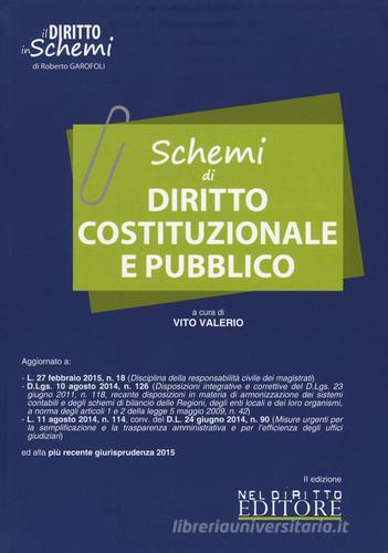 Schemi di diritto costituzionale e pubblico edito da Neldiritto Editore