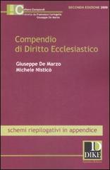 Compendio di diritto ecclesiastico di Giuseppe De Marzo, Michele Nisticò edito da Dike Giuridica Editrice