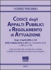 Codice degli appalti pubblici e regolamento di attuazione di Diego Solenne edito da Maggioli Editore