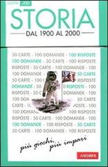 Storia. Dal 1900 al 2000. 50 carte edito da Vallardi A.