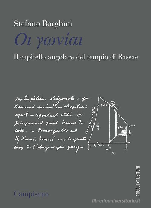 Il capitello angolare del tempio di Bassae di Stefano Borghini edito da Campisano Editore