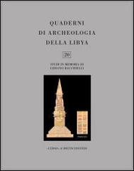 Quaderni di archeologia della Libia vol.20 edito da L'Erma di Bretschneider