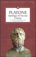Apologia di Socrate-Critone di Platone edito da Rusconi Libri