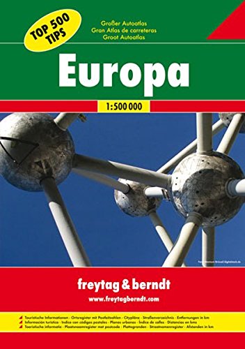 Atlante stradale Europa edito da Freytag & Berndt