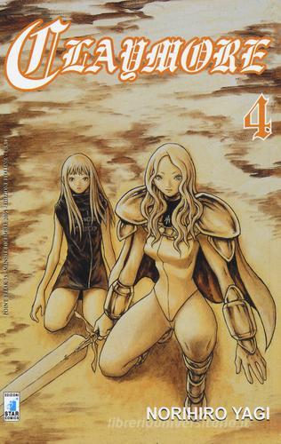 Claymore vol.4 di Norihiro Yagi edito da Star Comics