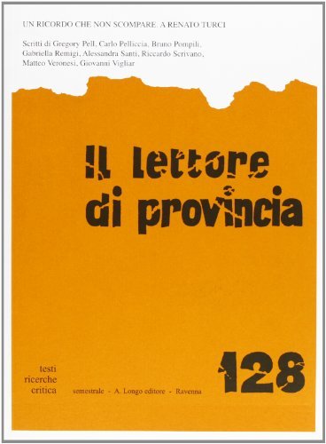 Lettore di provincia vol.128 edito da Longo Angelo