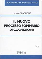 Il nuovo processo sommario di cognizione di Luciano Guaglione edito da Neldiritto.it