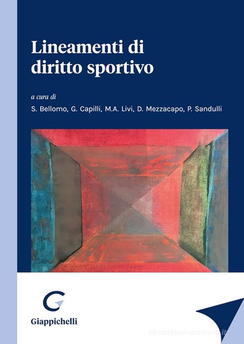 Lineamenti di diritto sportivo edito da Giappichelli