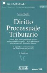 Diritto processuale tributario di Lorenzo Capaldo edito da Edizioni Giuridiche Simone