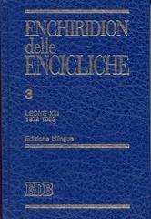 Enchiridion delle encicliche. Ediz. bilingue vol.3 edito da EDB