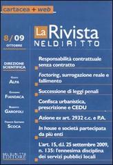 La rivista di Neldiritto (2009) vol.8 edito da Neldiritto.it