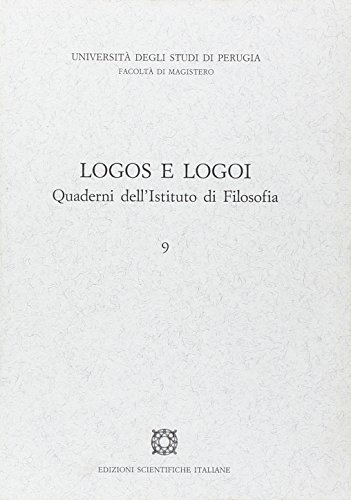 Logos e logoi edito da Edizioni Scientifiche Italiane