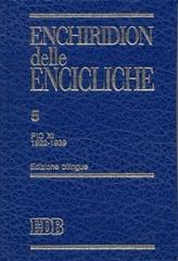 Enchiridion delle encicliche. Ediz. bilingue vol.5 edito da EDB