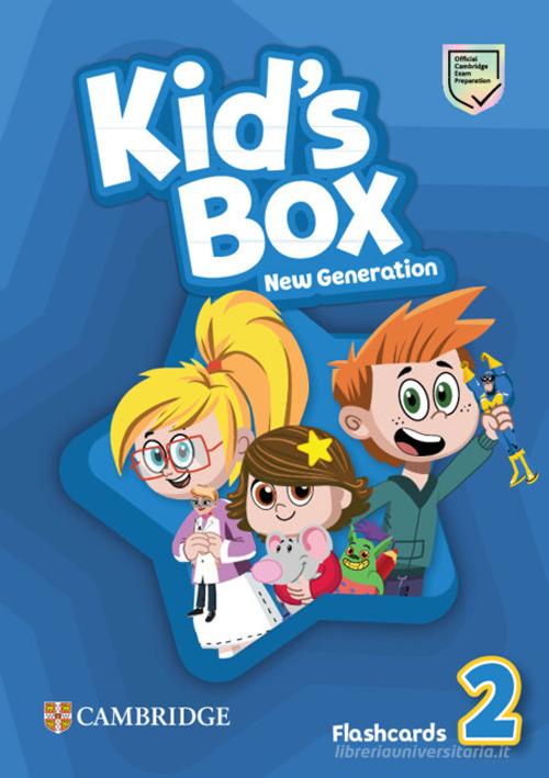 Kid's box. New generation. Level 2. Flashcards. Per le Scuole elementari. Con espansione online di Caroline Nixon, Michael Tomlinson edito da Cambridge