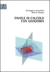 Tavole di calcolo con GeoGebra di Giuseppina Anatriello, Matteo Allegro edito da Aracne