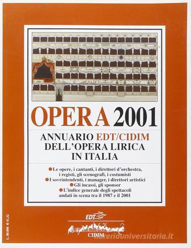 Opera 2001 edito da EDT