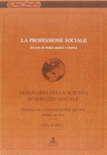 La professione sociale (2005) vol.1 edito da CLUEB