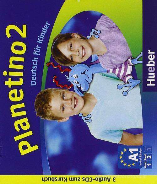Planetino. Deutsch für Kinder. Audio-CDs zum Kursbuch. Per la Scuola elementare vol.2 di Gabriele Kopp, Siegfried Büttner, Josef Alberti edito da Hueber