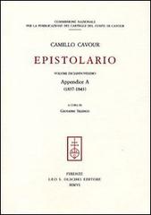 Epistolario vol.19 di Camillo Cavour edito da Olschki