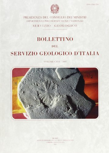 Bollettino del Servizio Geologico d'Italia vol.116 edito da Ist. Poligrafico dello Stato