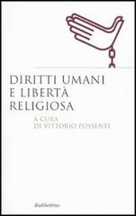 Diritti umani e libertà religiosa edito da Rubbettino