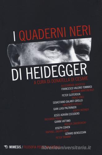 I «quaderni neri» di Heidegger edito da Mimesis