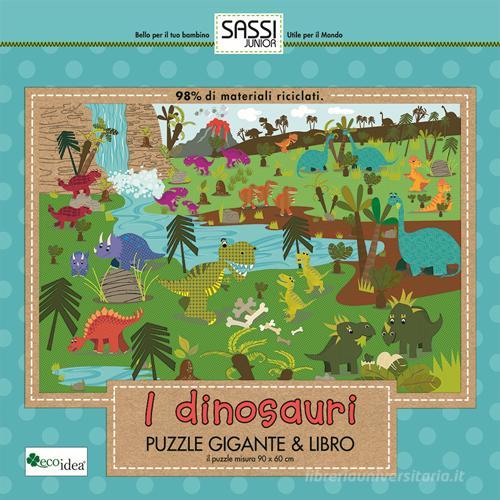 I dinosauri. Puzzle gigante. Con libro edito da Sassi