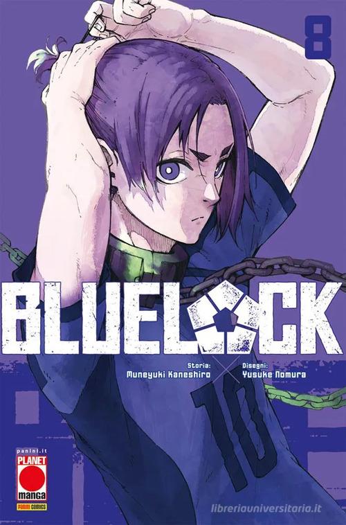 Blue lock vol.8 di Muneyuki Kaneshiro edito da Panini Comics