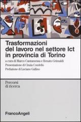 Trasformazioni del lavoro nel settore ICT in provincia di Torino edito da Franco Angeli