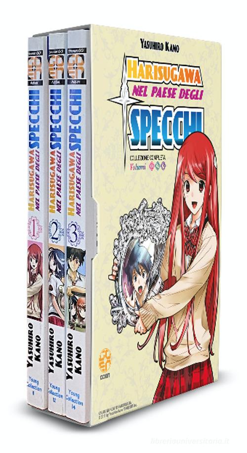 Harisugawa nel paese degli specchi vol. 1-3 di Yasuhiro Kano edito da Goen