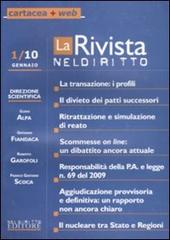 La rivista di Neldiritto (2010) vol.1 edito da Neldiritto.it