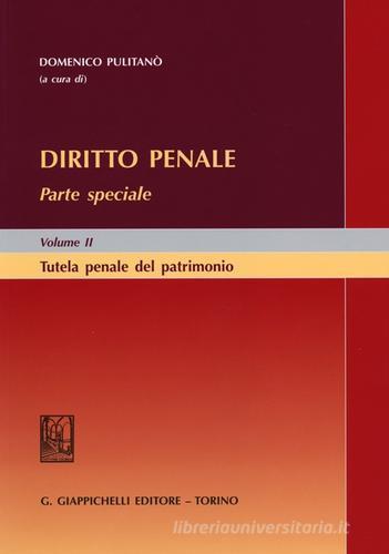 Diritto penale. Parte speciale vol.2 edito da Giappichelli