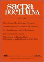 Sacra doctrina (2003) vol.48 edito da ESD-Edizioni Studio Domenicano