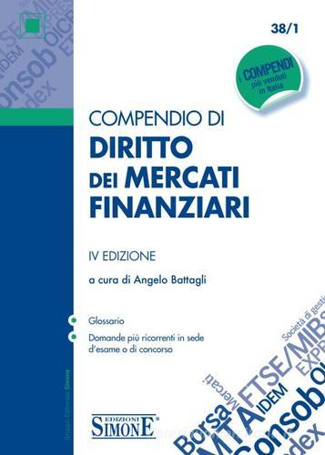 Compendio di diritto dei mercati finanziari edito da Edizioni Giuridiche Simone