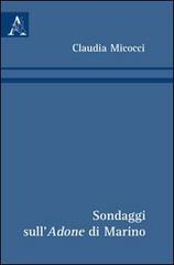 Sondaggi sull'Adone di Marino di Claudia Micocci edito da Aracne