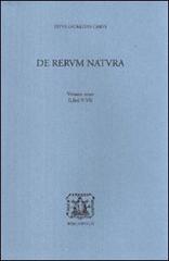 De rerum natura vol.3 di Tito Lucrezio Caro edito da Bibliopolis