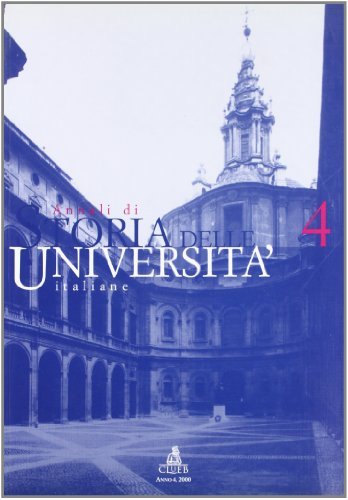 Annali di storia delle università italiane vol.4 edito da CLUEB