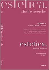 Estetica. Studi e ricerche. (2013) vol.1 edito da Aracne
