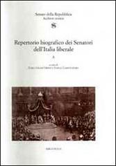 Repertorio biografico dei senatori dell'Italia liberale 1861-1922 edito da Bibliopolis