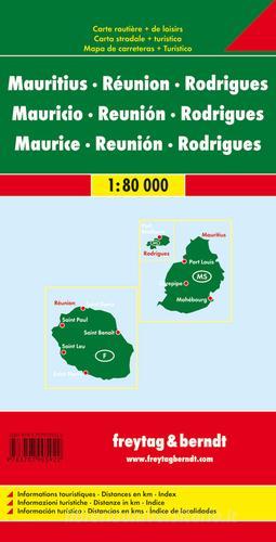 Mauritius 1:80.000 edito da Freytag & Berndt