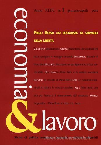 Economia & lavoro (2015) vol.1 edito da Carocci