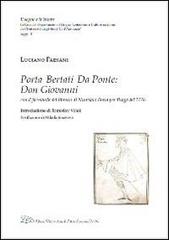 Porta, Bertati, Da Ponte. Don Giovanni. Ediz. in fac-simile del libretto di Nunziato Porta per Praga del 1776 di Luciano Paesani edito da LED Edizioni Universitarie