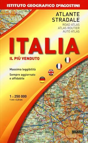 Atlante stradale Italia 1:250.000 2013-2014 edito da De Agostini